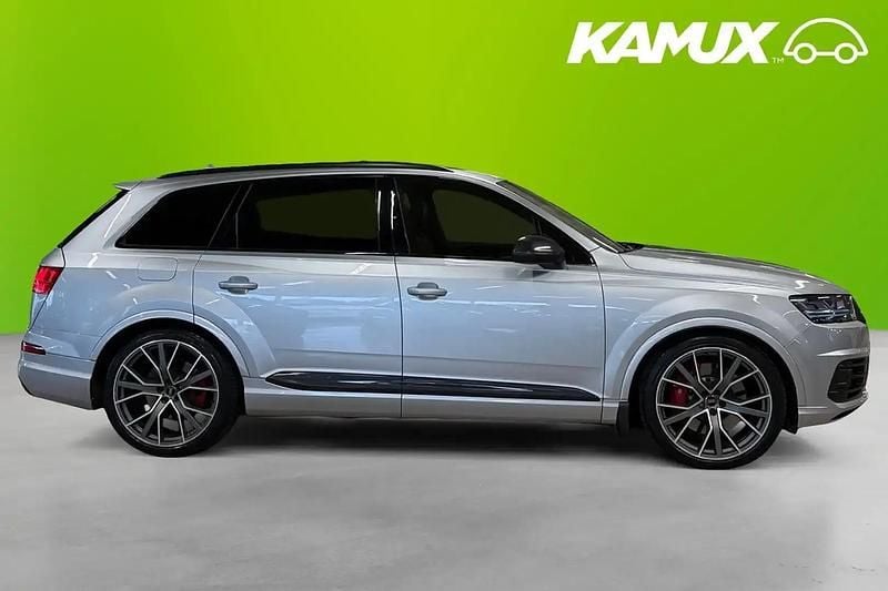 Begagnad Audi SQ7 S-Line 436 HK (320 kW) 2017 Silver/grå SUV