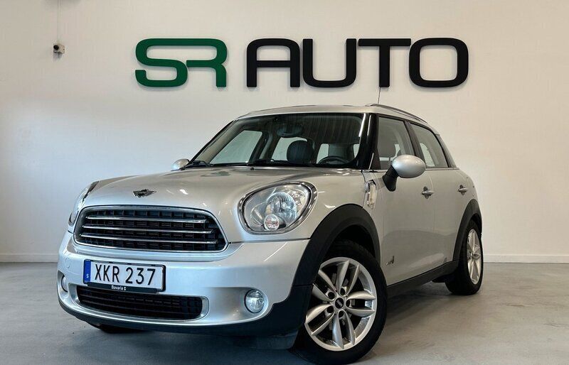 Silver Begagnad 2014 Mini Cooper D Countryman SUV | 129 900 kr (Marknadspris) - Bild 1/4
