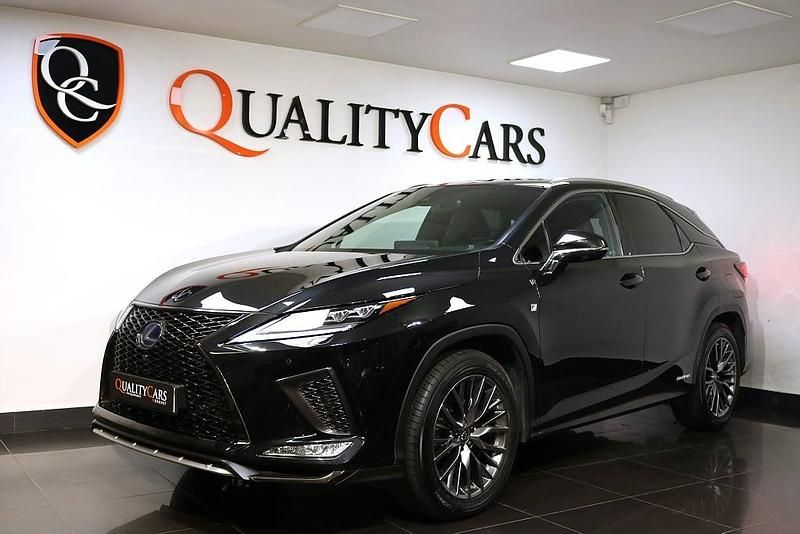 Svart Begagnad 2020 Lexus RX450h Sport Line SUV | 469 000 kr (Lite dyr) - Bild 1/4