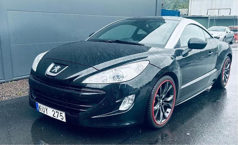 Svart Begagnad 2010 Peugeot RCZ S Sportkupé | 89 500 kr (Marknadspris) - Bild 1/4