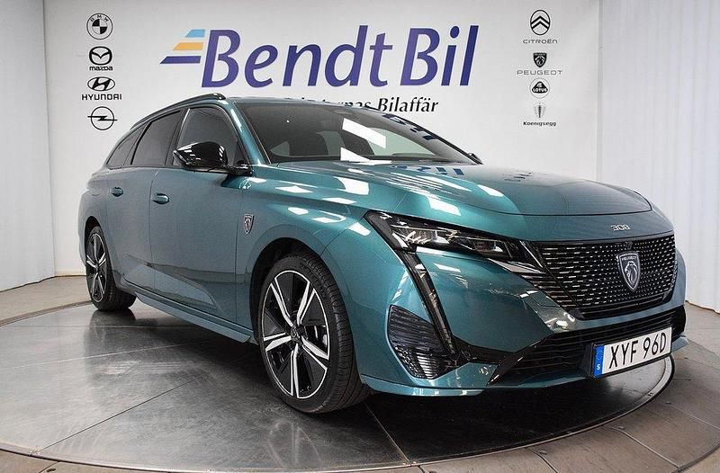 Blå Begagnad 2024 Peugeot 308 GTi Kombi | 279 500 kr (Marknadspris) - Bild 1/3