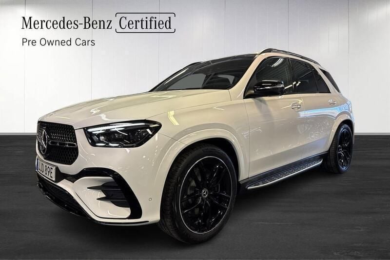 Vit Begagnad 2025 Mercedes GLE350e SUV | 1 199 000 kr - Bild 1/4