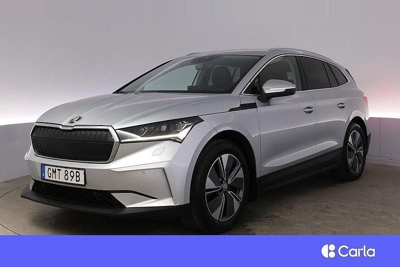 Silver Begagnad 2021 Skoda Enyaq iV SUV | 303 900 kr (Bra pris) - Bild 1/3