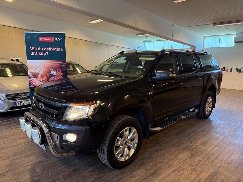 Svart Begagnad 2015 Ford Ranger Pickup | 159 000 kr (Bra pris) - Bild 1/4