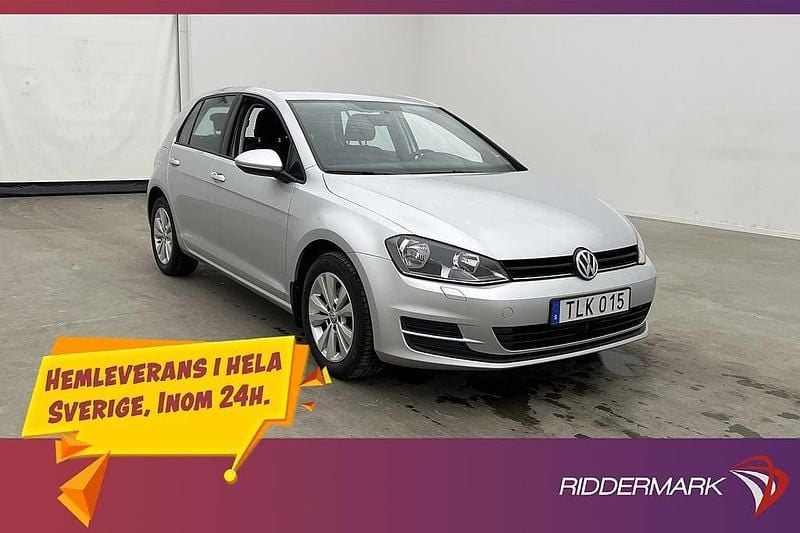 Begagnad VW Golf VII 110 HK (80 kW) 2016 Silver Halvkombi