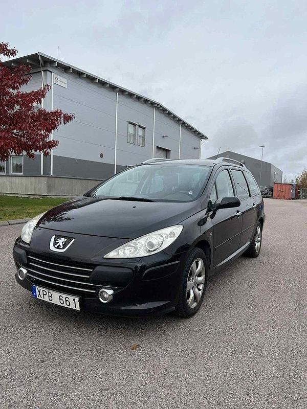 Svart Begagnad 2006 Peugeot 307 Kombi | 18 500 kr (Bra pris) - Bild 1/4