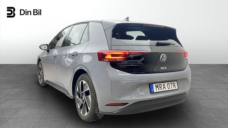Begagnad VW ID.3 Comfortline 150 kW (204 HK) 2022 Moonstone grey black Halvkombi