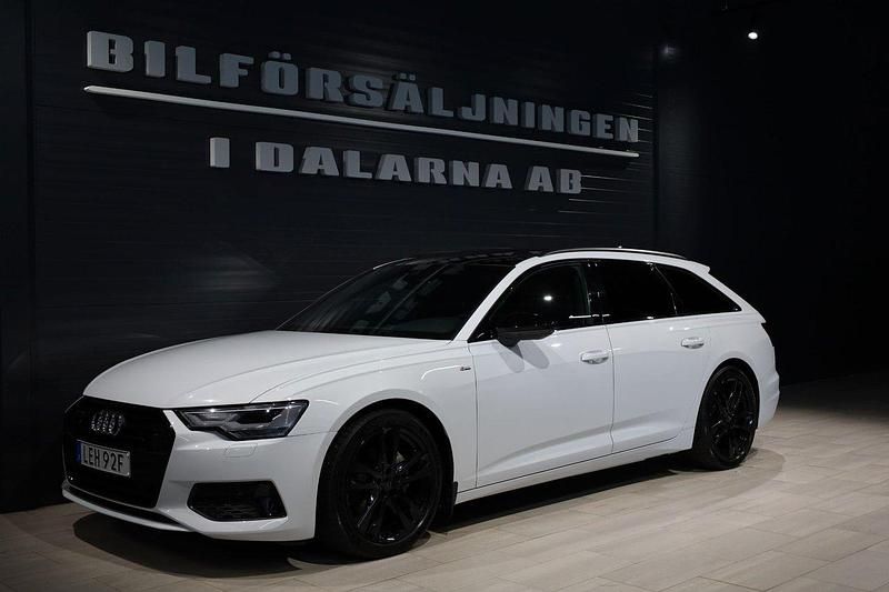 Vit Begagnad 2019 Audi A6 S-Line Kombi | 299 000 kr (Lite dyr) - Bild 1/4