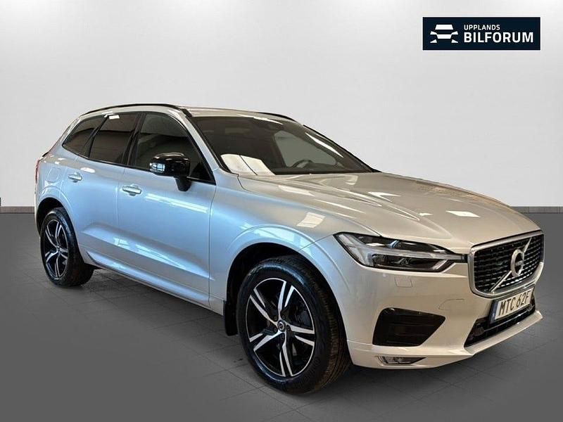 Begagnad Volvo XC60 R-Design 197 HK (144 kW) 2019 Silver SUV