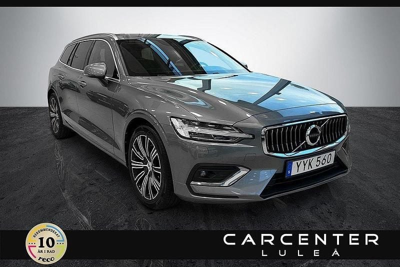Grå Begagnad 2019 Volvo V60 Inscription Kombi | 269 900 kr (Marknadspris) - Bild 1/4