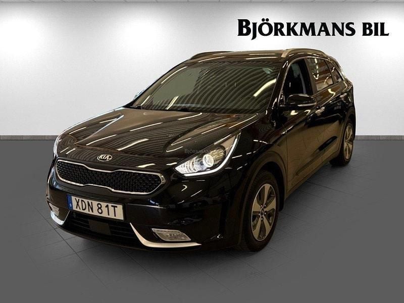 Svart Begagnad 2019 Kia Niro 2 SUV | 169 000 kr (Bra pris) - Bild 1/4