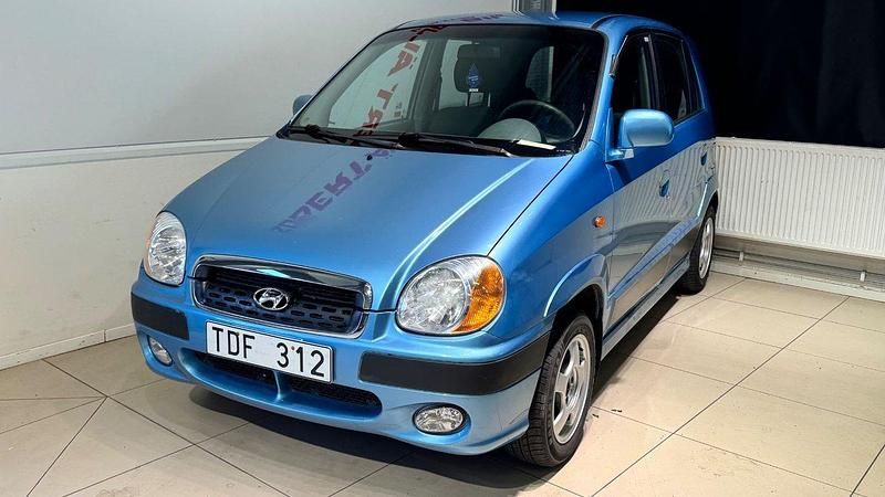 Begagnad Hyundai Atos Prime 59 HK (43 kW) 2001 Blå Halvkombi