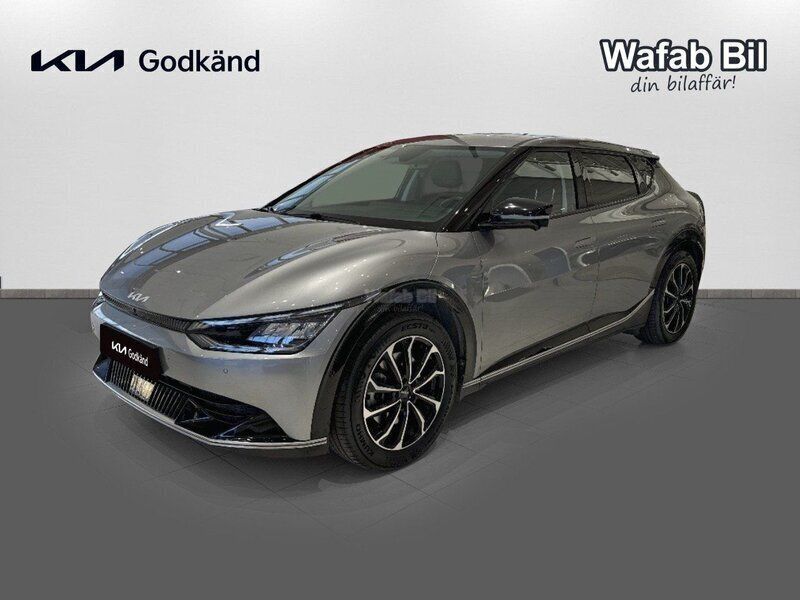 Grå Begagnad 2021 Kia EV6 4 SUV | 459 000 kr (Marknadspris) - Bild 1/4