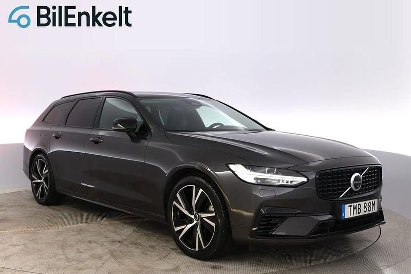 Grå Begagnad 2023 Volvo V90 Ultimate Kombi | 444 900 kr (Bra pris) - Bild 1/4