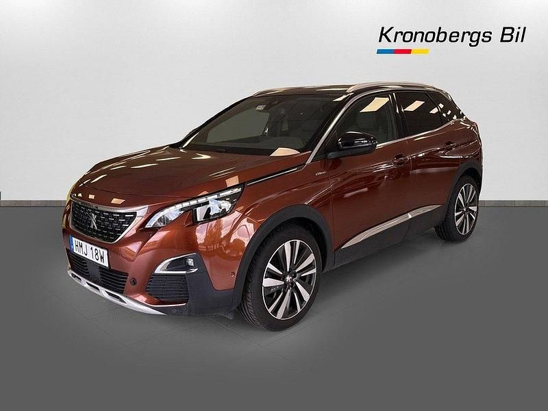 Brun Begagnad 2019 Peugeot 3008 GT-line SUV | 204 900 kr (Marknadspris) - Bild 1/4