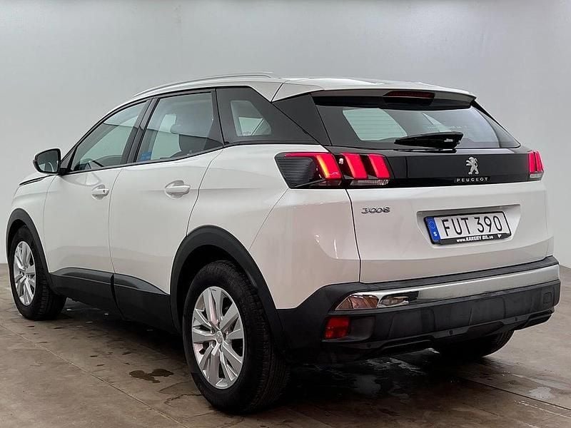 Begagnad Peugeot 3008 Active 131 HK (96 kW) 2018 Vit SUV