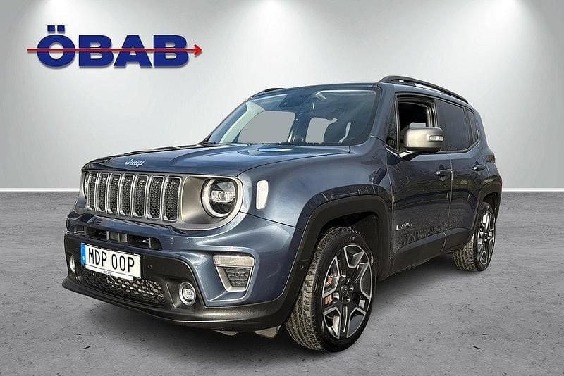 Blå Begagnad 2020 Jeep Renegade Limited SUV | 199 900 kr (Marknadspris) - Bild 1/4