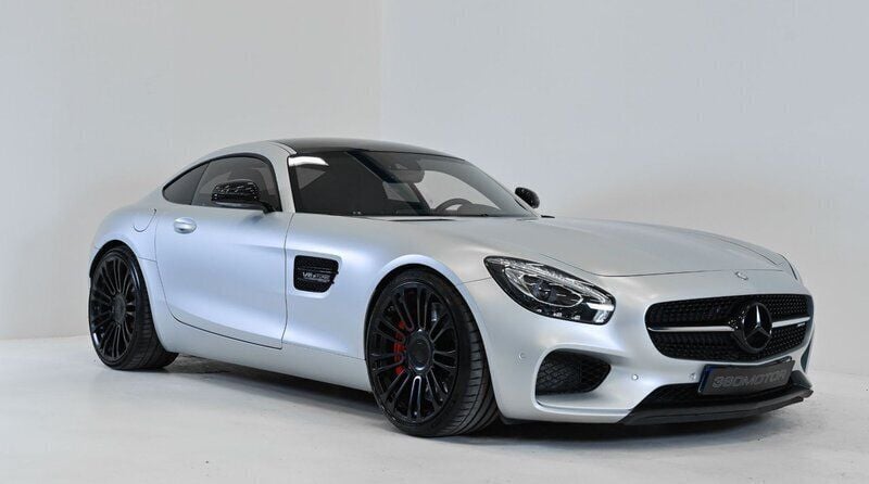 Silver Begagnad 2015 Mercedes AMG GT S AMG Sportkupé | 995 900 kr - Bild 1/4