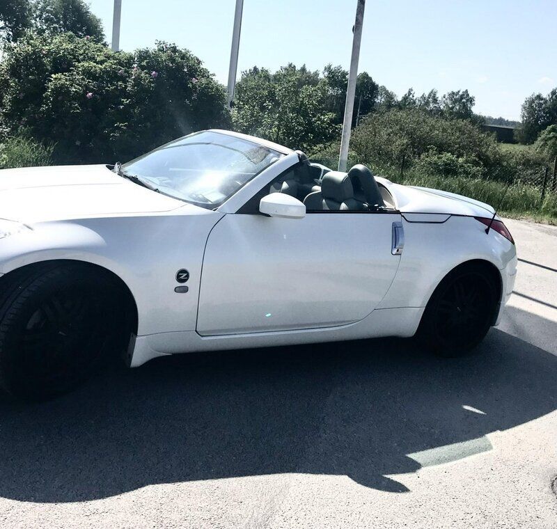 Vit Begagnad 2006 Nissan 350Z Cab | 185 000 kr - Bild 1/4