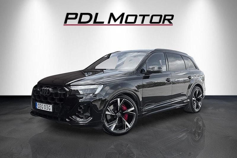 Svart Ny 2024 Audi SQ7 Advanced SUV | 1 249 000 kr (Bra pris) - Bild 1/4