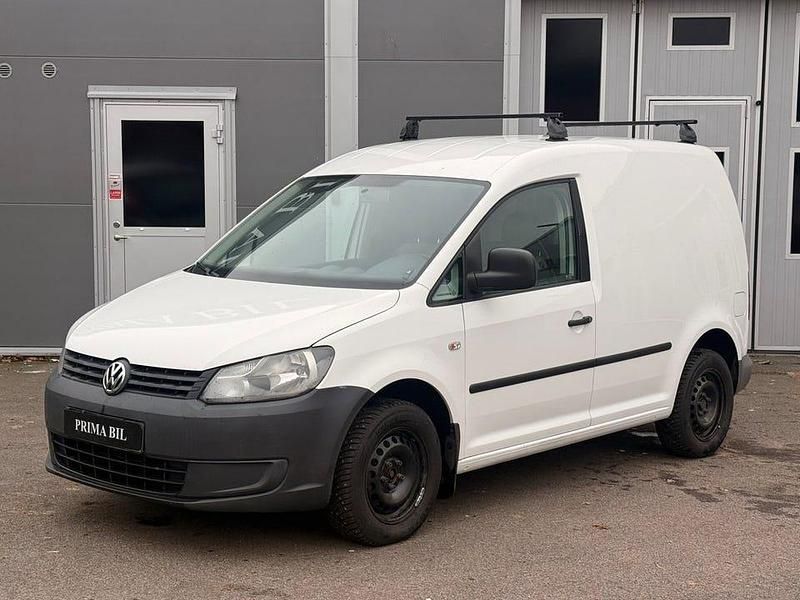 Vit Begagnad 2011 VW Caddy Minibuss | 54 900 kr (Marknadspris) - Bild 1/4