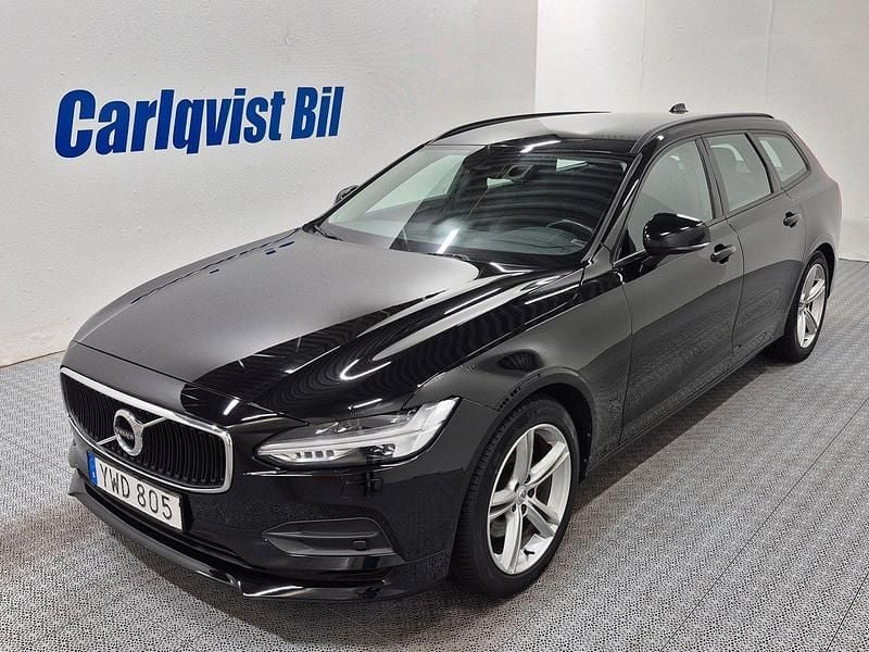 Svart Begagnad 2018 Volvo V90 Business Edition Kombi | 225 000 kr (Marknadspris) - Bild 1/4