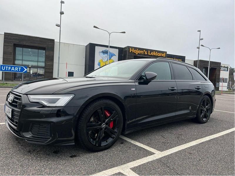 Svart Begagnad 2021 Audi A6 S-Line Kombi | 409 000 kr (Marknadspris) - Bild 1/4