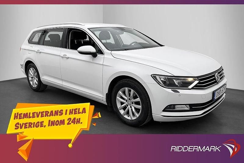Begagnad VW Passat 150 HK (110 kW) 2018 Vit Kombi