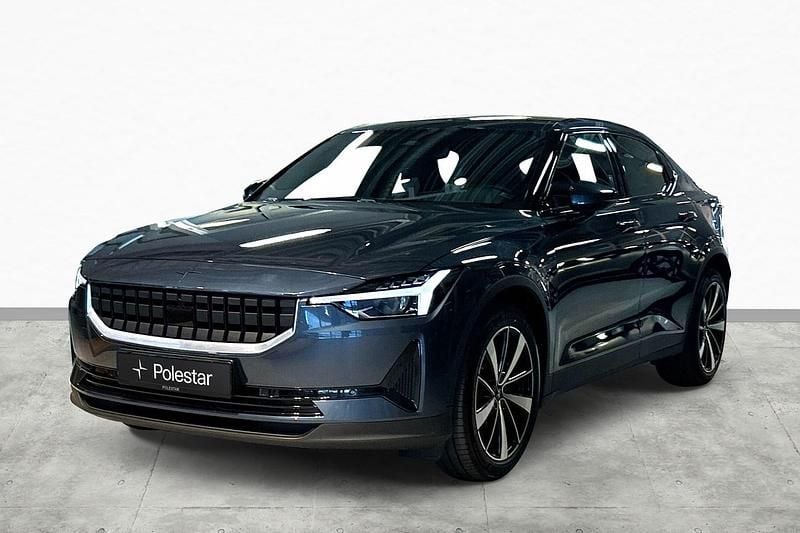 Blå Begagnad 2021 Polestar 2 Standard Range Single Motor Sedan | 319 900 kr (Marknadspris) - Bild 1/3