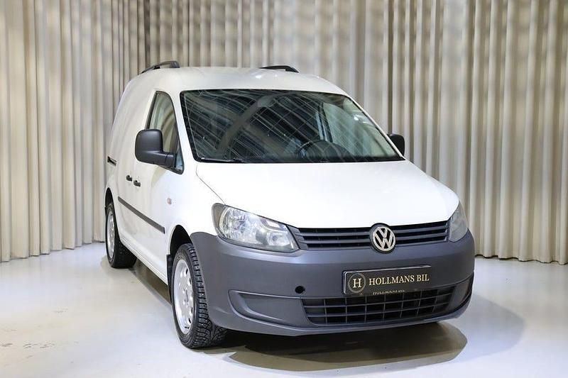 Begagnad VW Caddy 102 HK (75 kW) 2013 Vit Minibuss