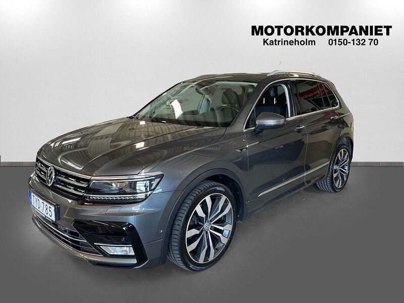 Silver (silver metallic ) Begagnad 2017 VW Tiguan GT SUV | 249 900 kr (Marknadspris) - Bild 1/4