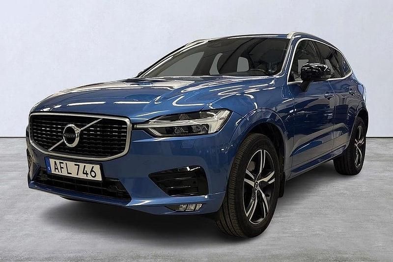 Blå Begagnad 2018 Volvo XC60 R-Design SUV | 359 900 kr (Dyr) - Bild 1/4