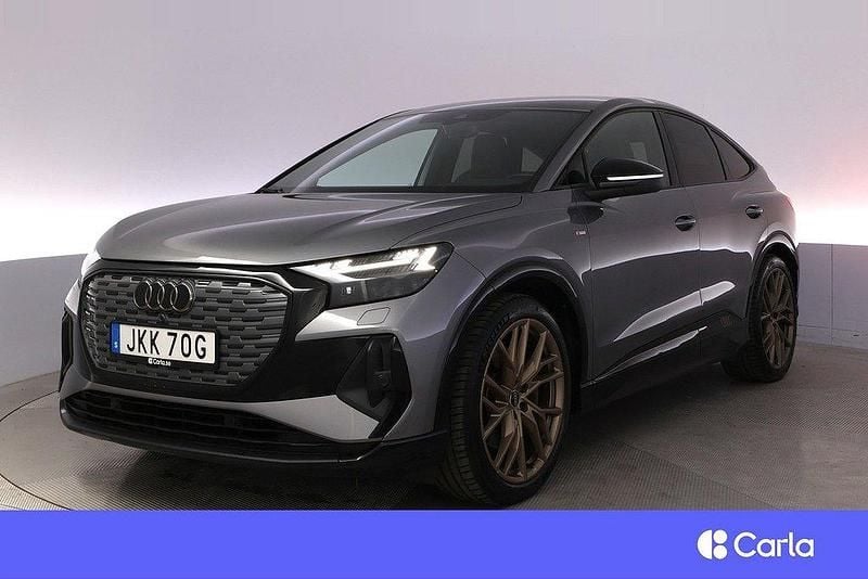 Begagnad 2022 Audi Q4 Sportback e-tron S-Line SUV | 399 900 kr - Bild 1/4