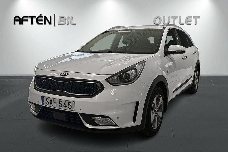 Vit Begagnad 2018 Kia Niro 2 SUV | 184 900 kr (Marknadspris) - Bild 1/3
