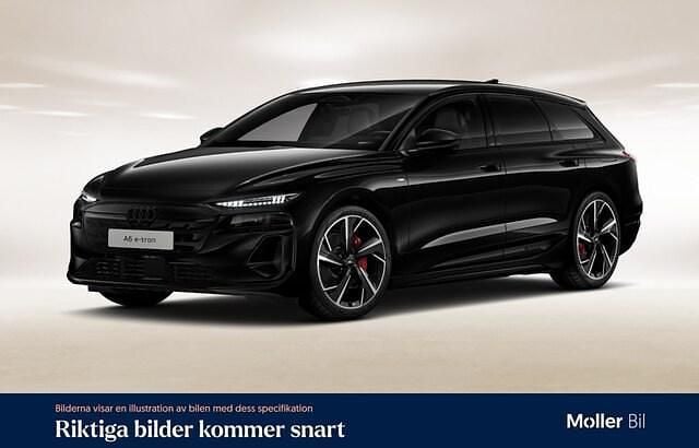 Mytsvart metallic Begagnad 2025 Audi A6 e-tron S-Line Kombi | 849 900 kr (Marknadspris) - Bild 1/3