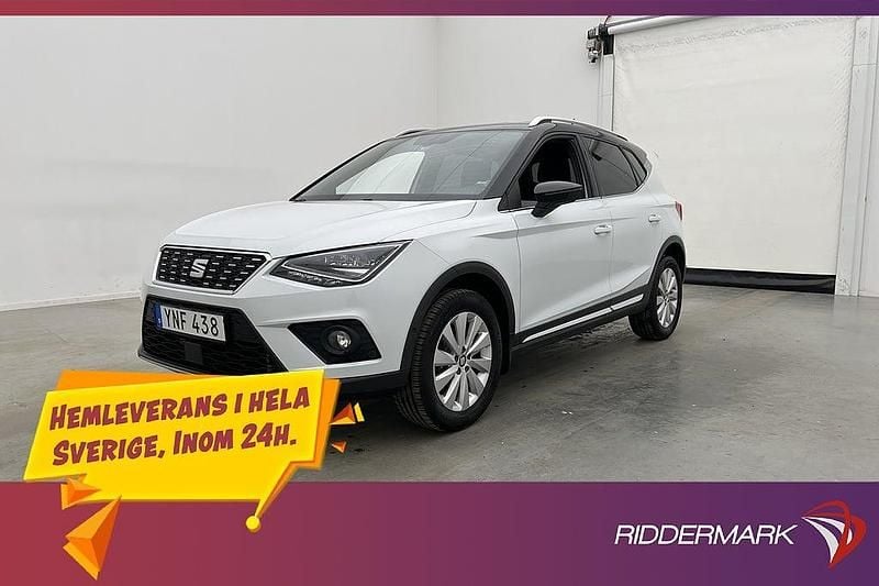 Vit Begagnad 2018 Seat Arona XCELLENCE SUV | 134 800 kr (Marknadspris) - Bild 1/3