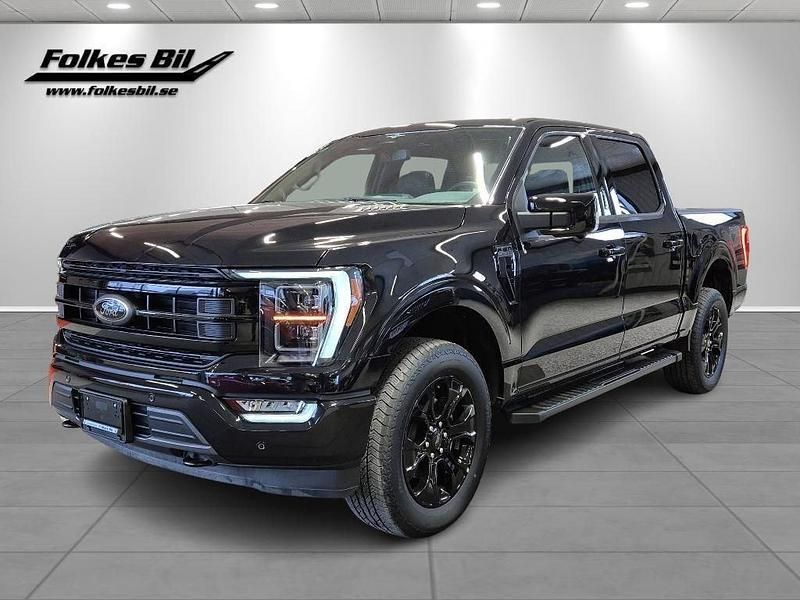 Svart Begagnad 2023 Ford F-150 Lariat Pickup | 961 250 kr (Lite dyr) - Bild 1/4