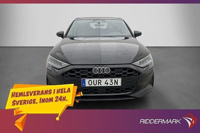 Ny Audi A3 Advanced 2026 Svart
