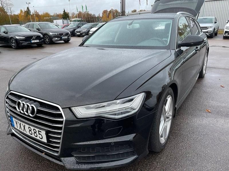 Svart Begagnad 2018 Audi A6 Proline Kombi | 199 000 kr (Superpris) - Bild 1/2