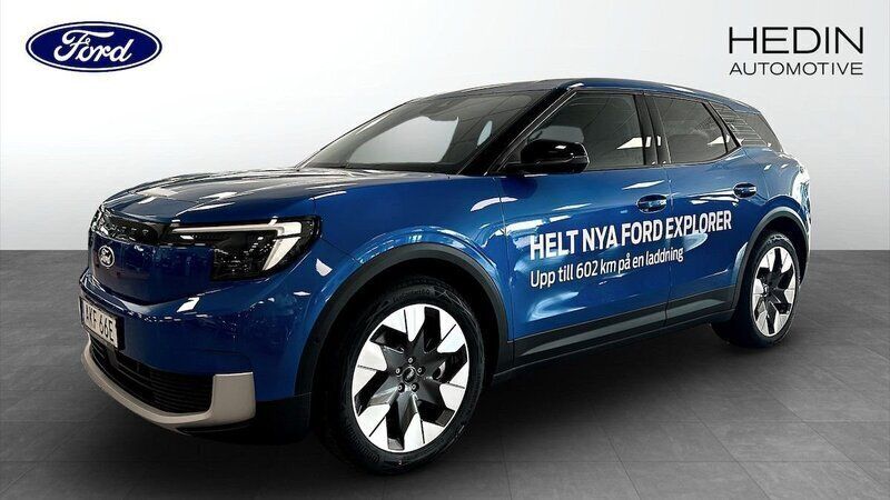 Blå Ny 2024 Ford Explorer Premium SUV | 629 700 kr (Dyr) - Bild 1/4
