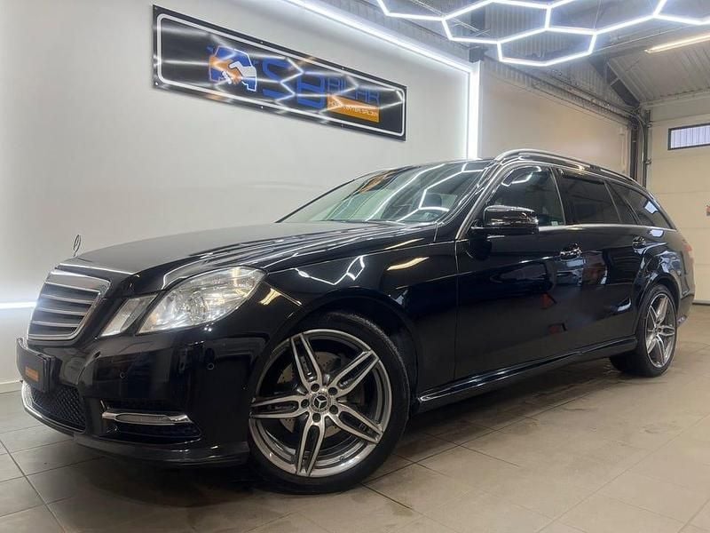 Begagnad Mercedes E220 AMG 170 HK (125 kW) 2012 Svart Kombi