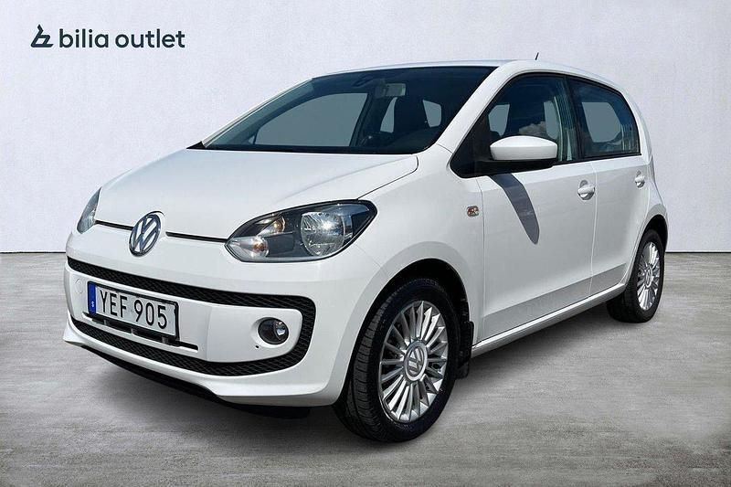 Vit Begagnad 2016 VW up! high up! Halvkombi | 57 900 kr (Marknadspris) - Bild 1/3