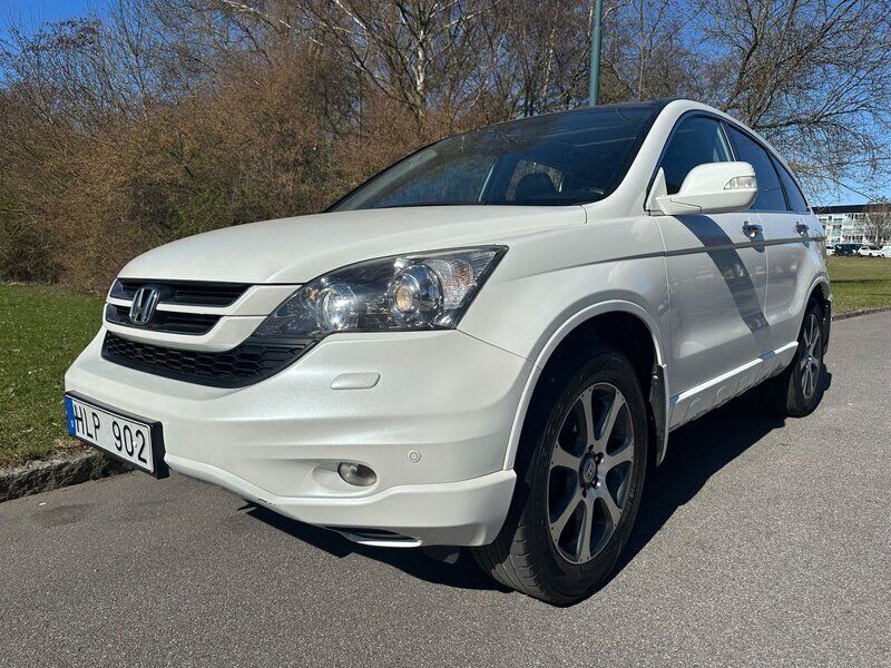 Vit Begagnad 2012 Honda CR-V Executive SUV | 119 900 kr (Marknadspris) - Bild 1/4