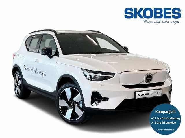 Vit Begagnad 2025 Volvo EX40 Plus SUV | 479 100 kr - Bild 1/4