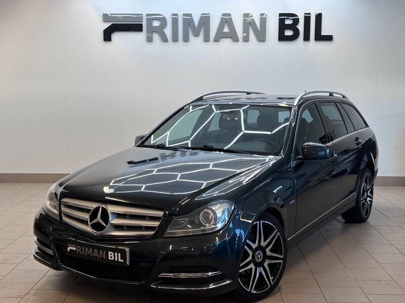 Svart Begagnad 2011 Mercedes C220 Avantgarde Kombi | 84 900 kr (Dyr) - Bild 1/4