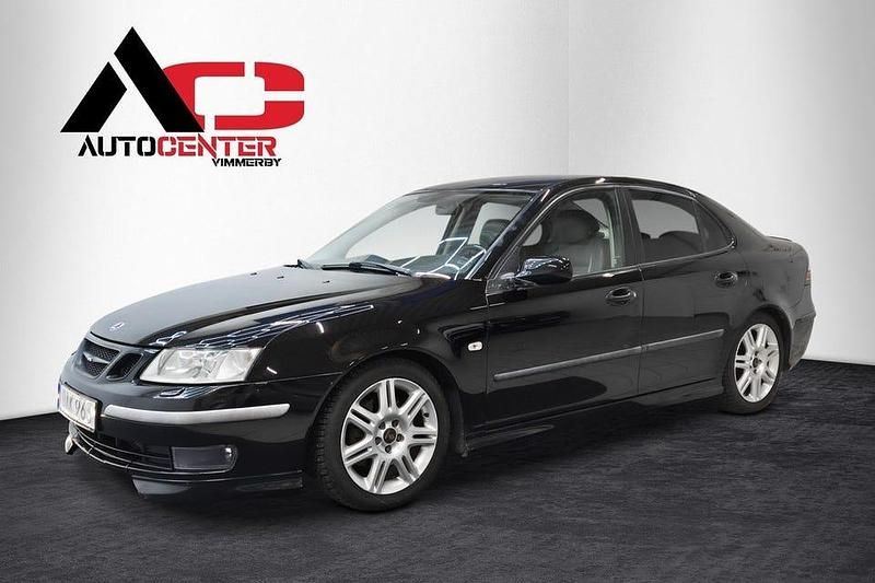 Svart Begagnad 2003 Saab 9-3 Aero Sedan | 56 600 kr - Bild 1/4