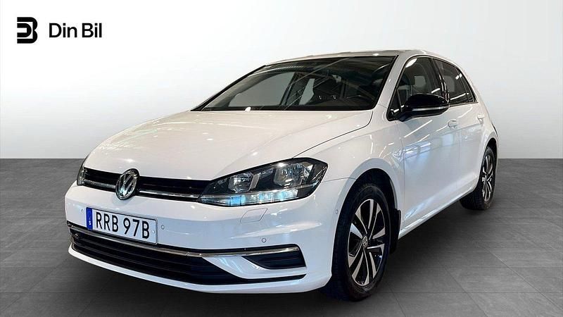 Vit Begagnad 2019 VW Golf VII Kombi | 144 900 kr (Bra pris) - Bild 1/4