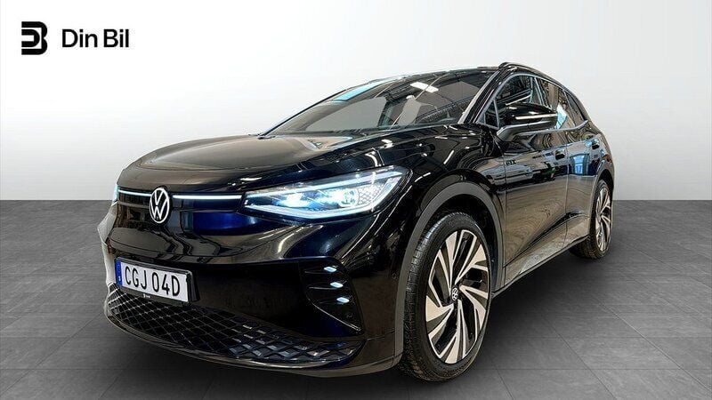 Svart (grenadilla black) Begagnad 2024 VW ID.4 GTX SUV | 539 900 kr - Bild 1/4