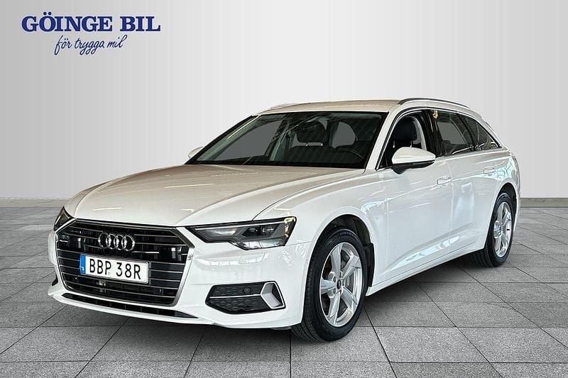 Vit Begagnad 2022 Audi A6 Sport Kombi | 359 000 kr (Marknadspris) - Bild 1/2
