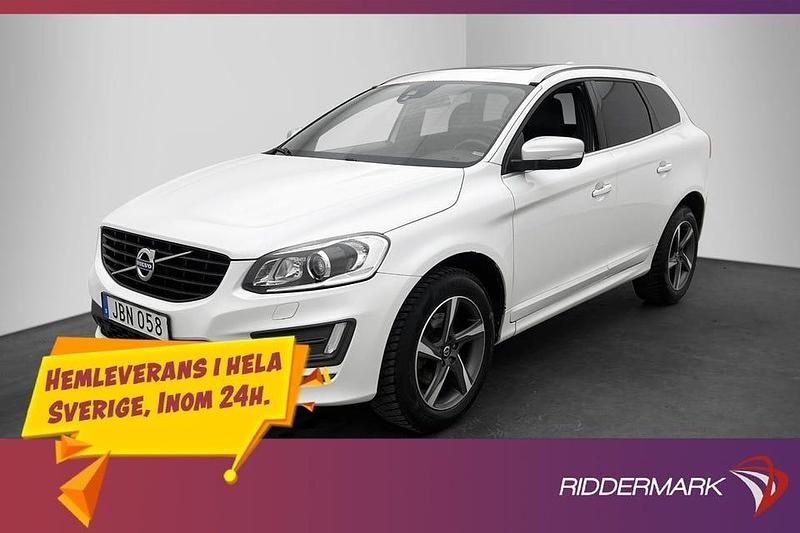 Vit Begagnad 2015 Volvo XC60 R-Design SUV | 214 800 kr (Lite dyr) - Bild 1/3